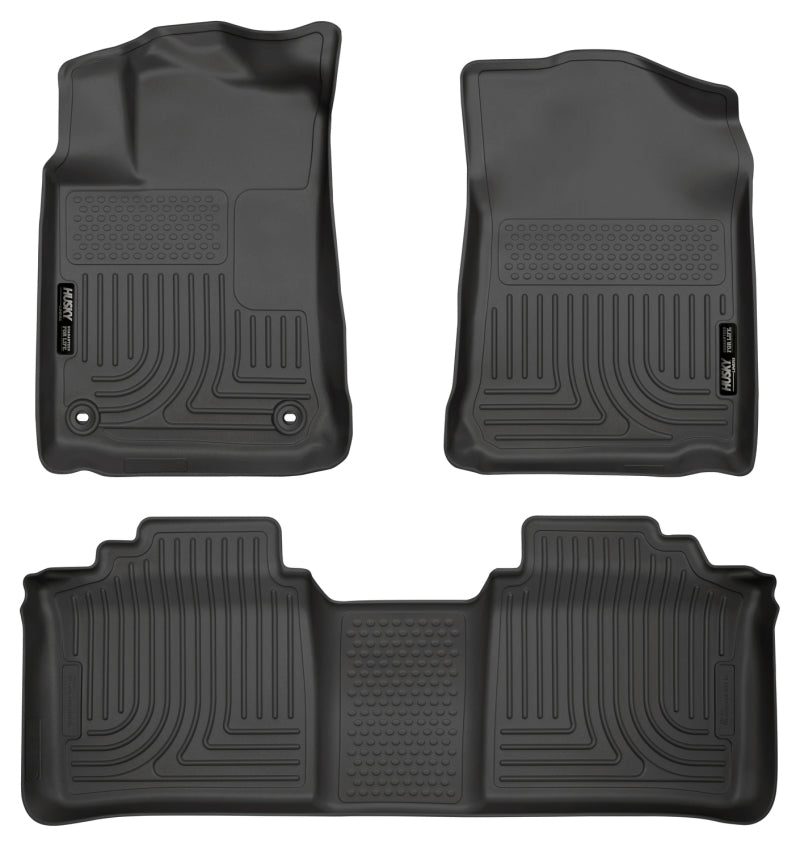 Husky LinersHusky Liners 13 - 14 Toyota Avalon Electric/Gas Weatherbeater Black Front & 2nd Seat Floor Liners