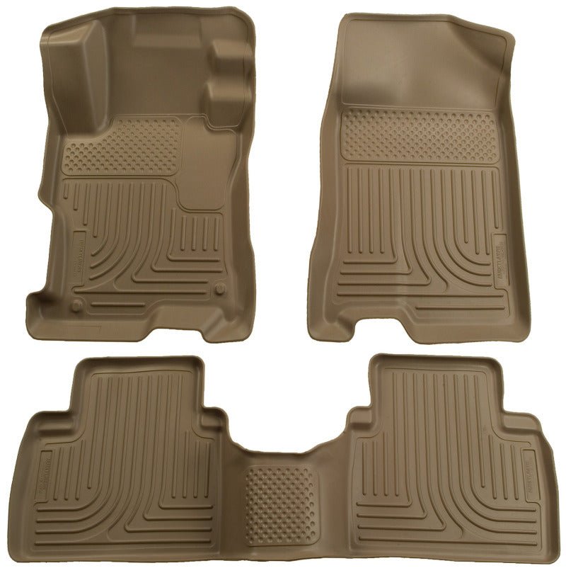 Husky LinersHusky Liners 04 - 09 Toyota Prius WeatherBeater Combo Tan Floor Liners
