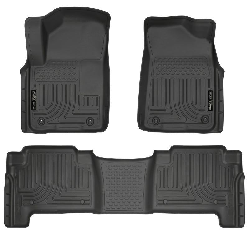 Husky LinersHusky Liners 2011 Infiniti QX56 WeatherBeater Combo Black Floor Liners