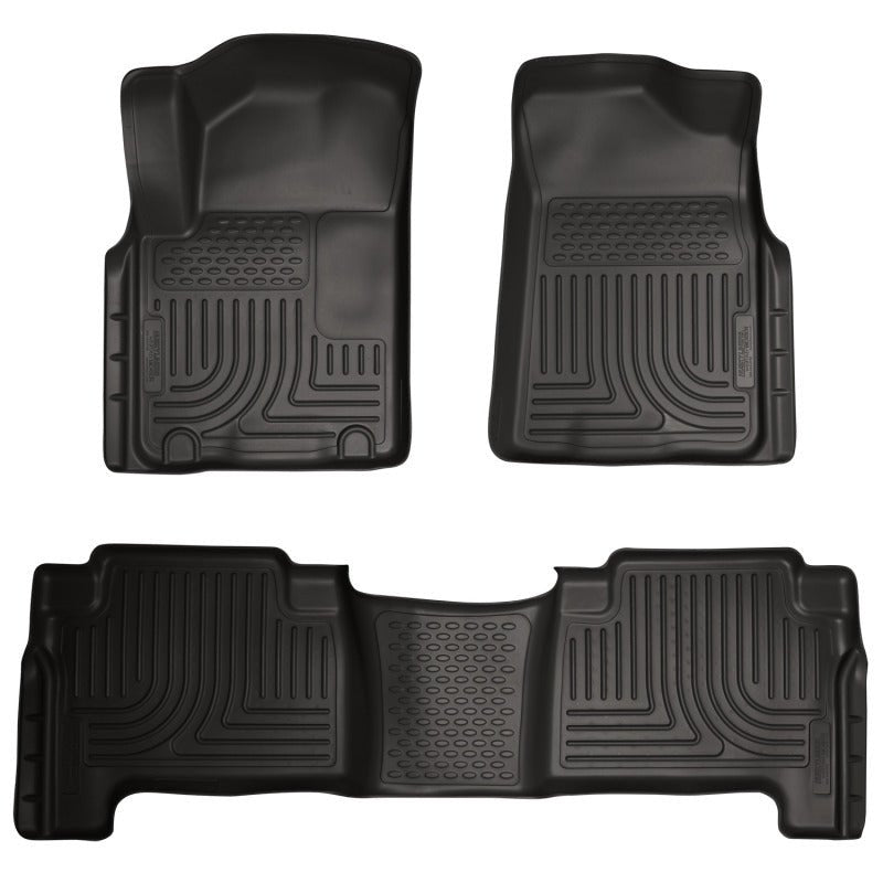 Husky LinersHusky Liners 2011 Infiniti QX56 WeatherBeater Combo Black Floor Liners
