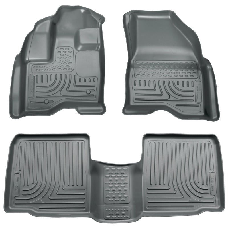 Husky LinersHusky Liners 09 - 13 Lincoln MKS WeatherBeater Combo Black Floor Liners