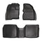 Husky LinersHusky Liners 09 - 12 Ford Flex/10 - 12 Lincoln MKT WeatherBeater Combo Black Floor Liners