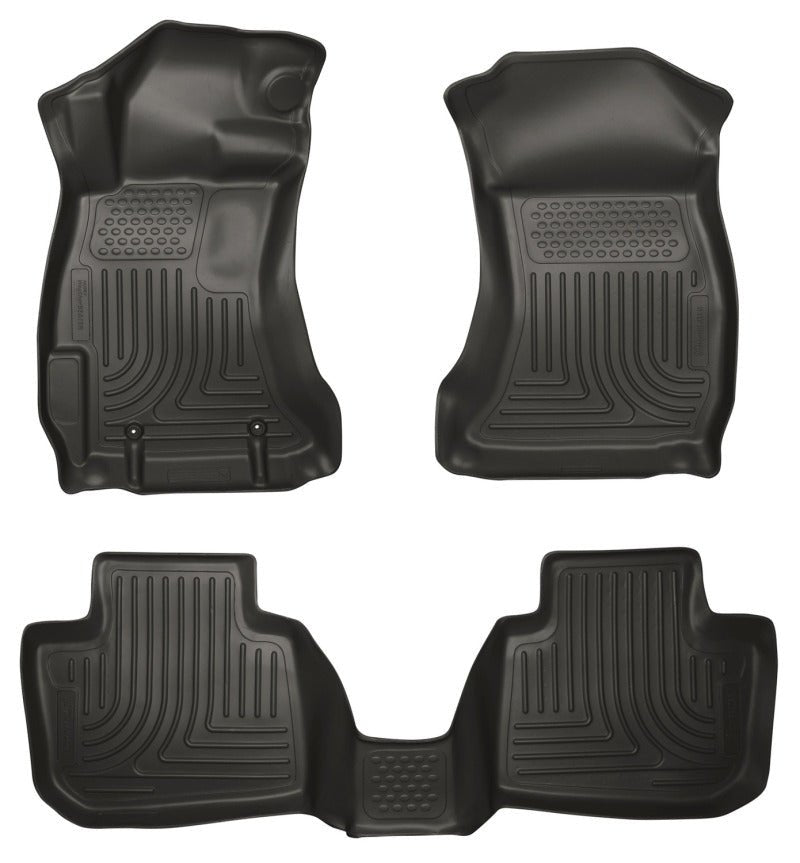 Husky LinersHusky Liners 10 - 12 Subaru Legacy/Outback WeatherBeater Combo Black Floor Liners