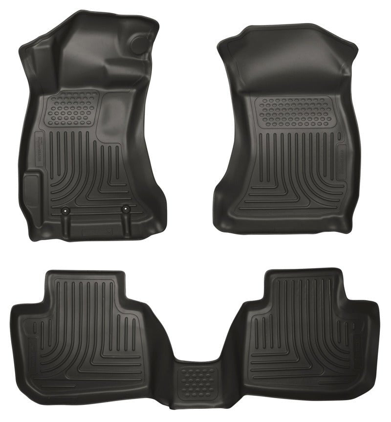 Husky LinersHusky Liners 10 - 12 Subaru Legacy/Outback WeatherBeater Combo Black Floor Liners