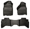 Husky LinersHusky Liners 09 - 12 Dodge Ram 1500 Quad Cab WeatherBeater Black Front & Second Seat Floor Liner