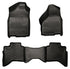 Husky LinersHusky Liners 09 - 12 Dodge Ram 1500 Quad Cab WeatherBeater Black Front & Second Seat Floor Liner