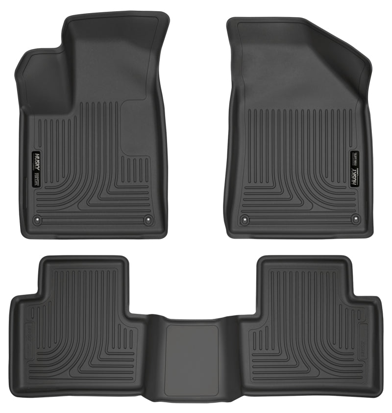 Husky LinersHusky Liners 15 Chrysler 200 Weatherbeater Black Front and Second Seat Floor Liners