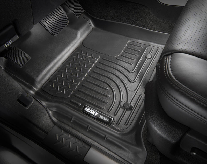 Husky LinersHusky Liners Weatherbeater 17 - 23 Cadillac XT5 / 17 - 23 GMC Acadia Front & 2nd Seat Floor Liners - Blk