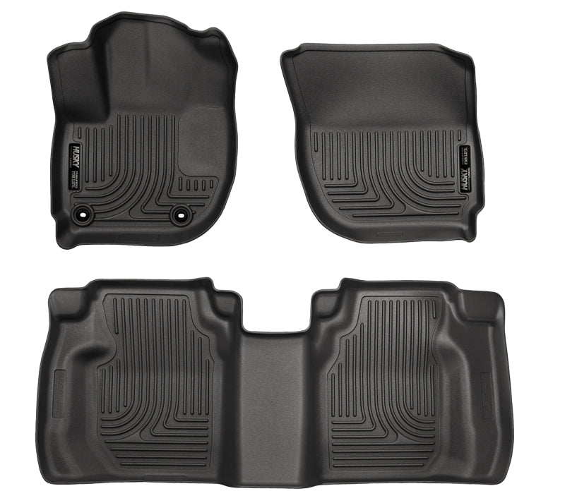 Husky LinersHusky Liners 15 Honda Fit Weatherbeater Black Front and Second Seat Floor Liners