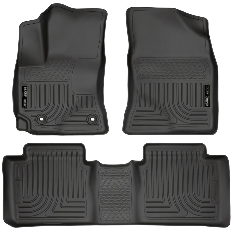 Husky LinersHusky Liners 15 Toyota Corolla Weatherbeater Black Front & 2nd Seat Floor Liners