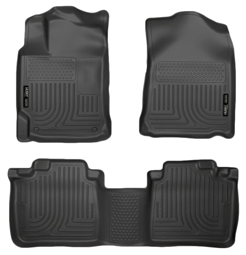 Husky LinersHusky Liners 10 - 13 Lexus RX350/RX450h WeatherBeater Black Front & 2nd Seat Floor Liners