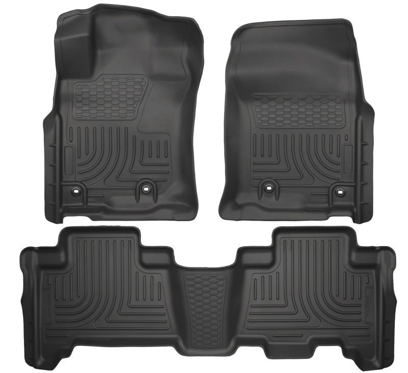 Husky LinersHusky Liners 2013 Toyota 4Runner WeatherBeater Black Front & 2nd Seat Floor Liners
