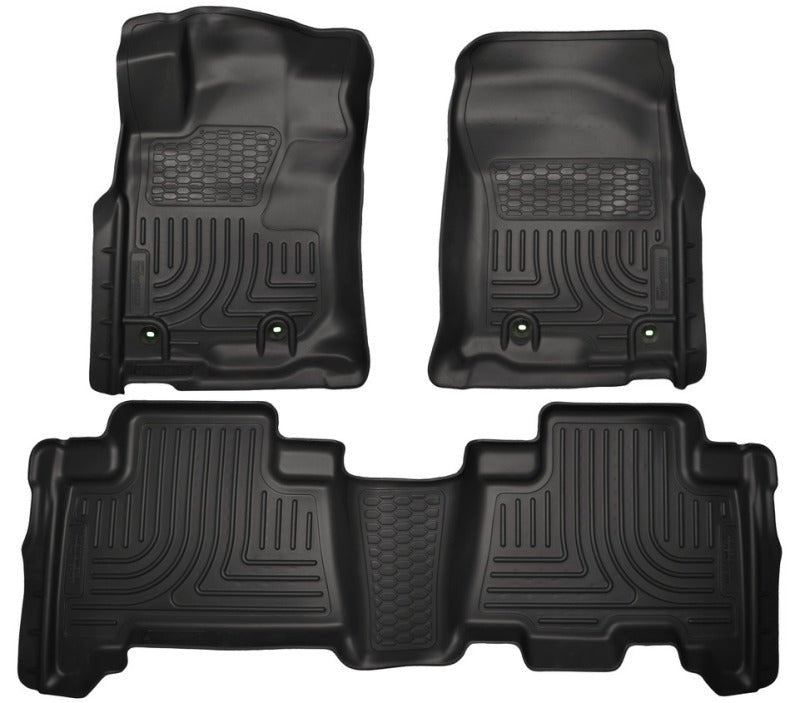Husky LinersHusky Liners 2013 Toyota 4Runner WeatherBeater Black Front & 2nd Seat Floor Liners