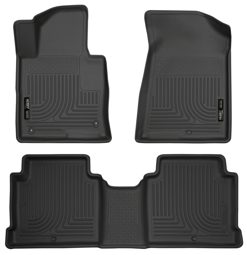 Husky LinersHusky Liners 2015 Hyundai Sonata Weatherbeater Black Front & 2nd Seat Floor Liners