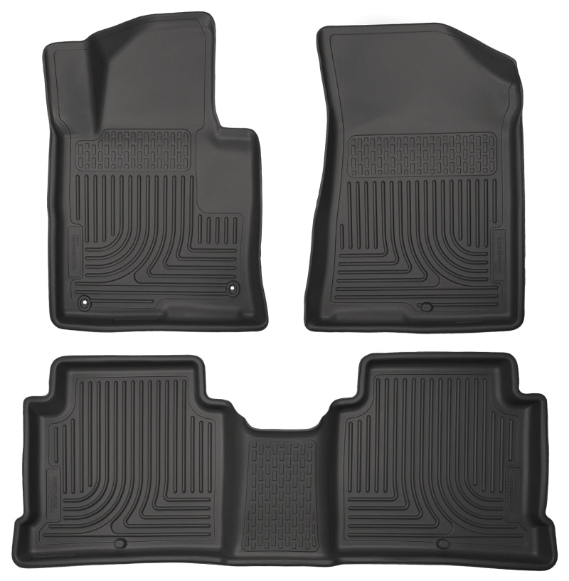 Husky LinersHusky Liners 2015 Hyundai Sonata Weatherbeater Black Front & 2nd Seat Floor Liners