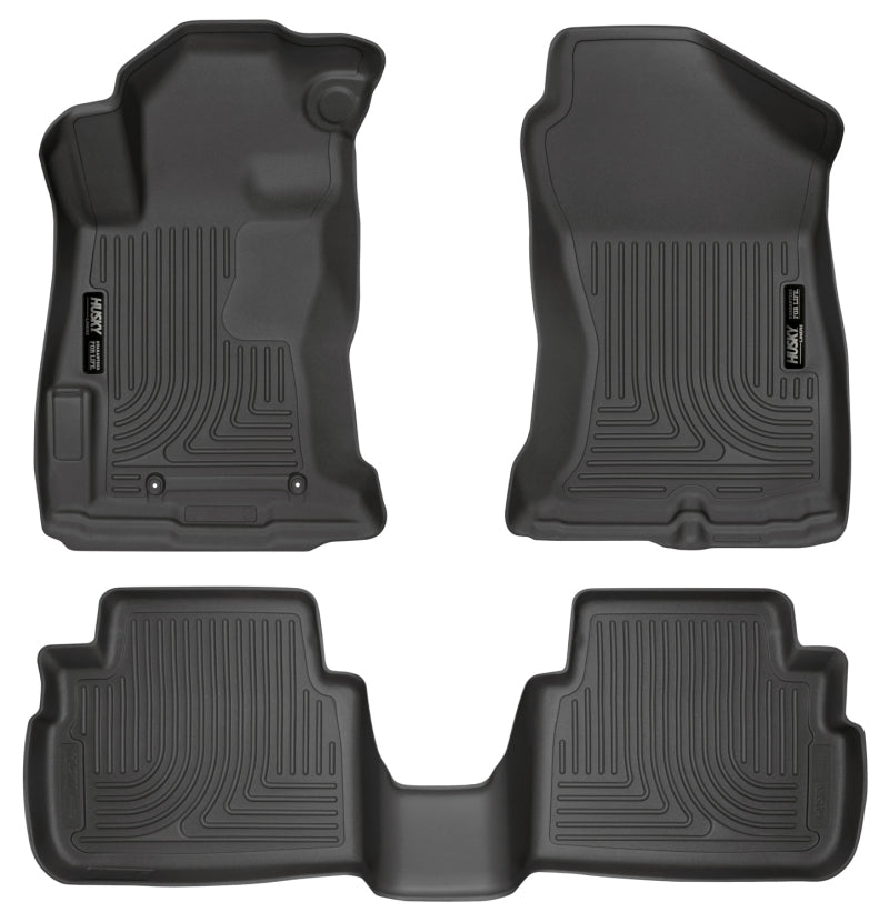 Husky LinersHusky Liners 2017 Subaru Impreza Weatherbeater Black Front & 2nd Seat Floor Liners