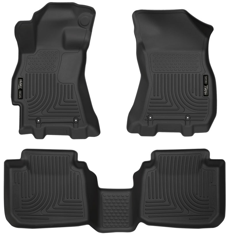 Husky LinersHusky Liners 2015 Subaru Legacy/Outback Weatherbeater Black Front & 2nd Seat Floor Liners
