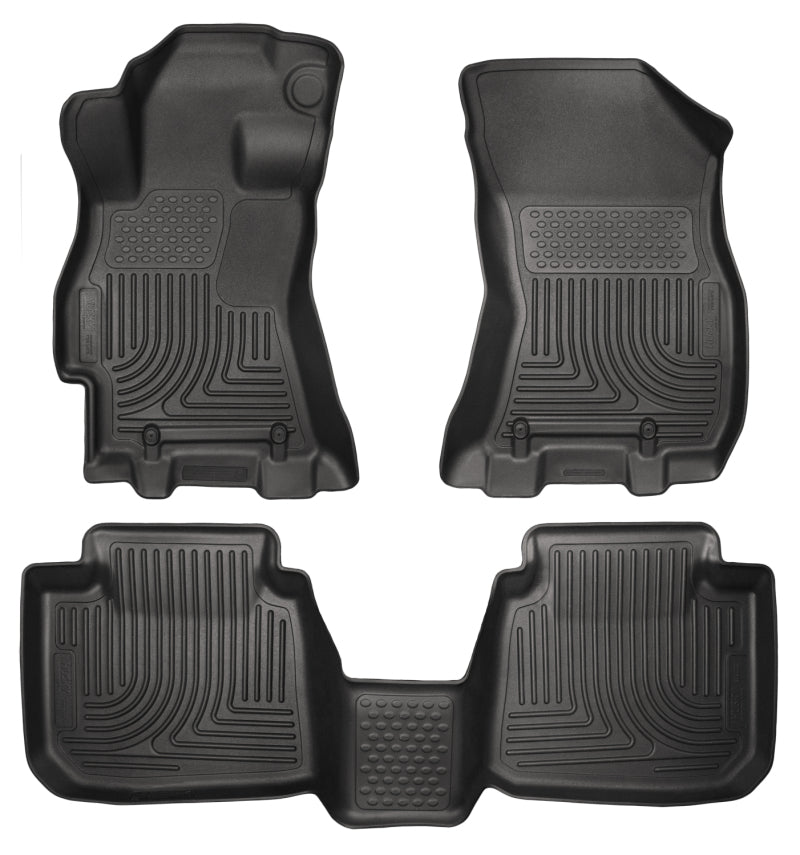 Husky LinersHusky Liners 2015 Subaru Legacy/Outback Weatherbeater Black Front & 2nd Seat Floor Liners