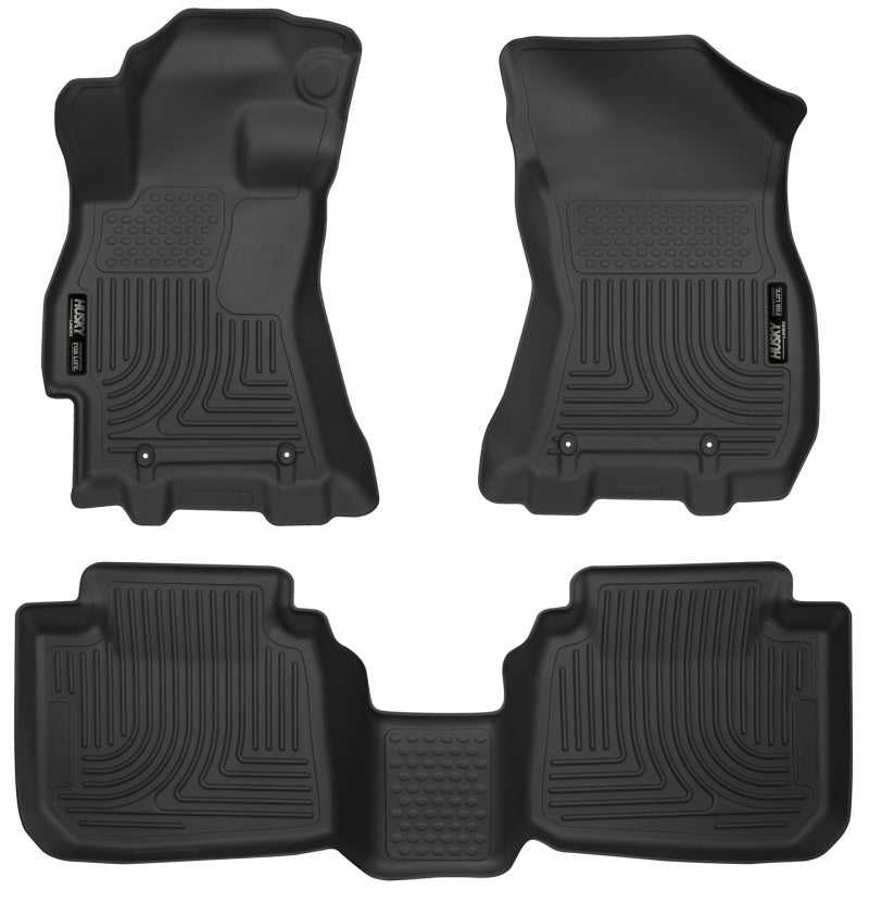 Husky LinersHusky Liners 2015 Subaru Legacy/Outback Weatherbeater Black Front & 2nd Seat Floor Liners