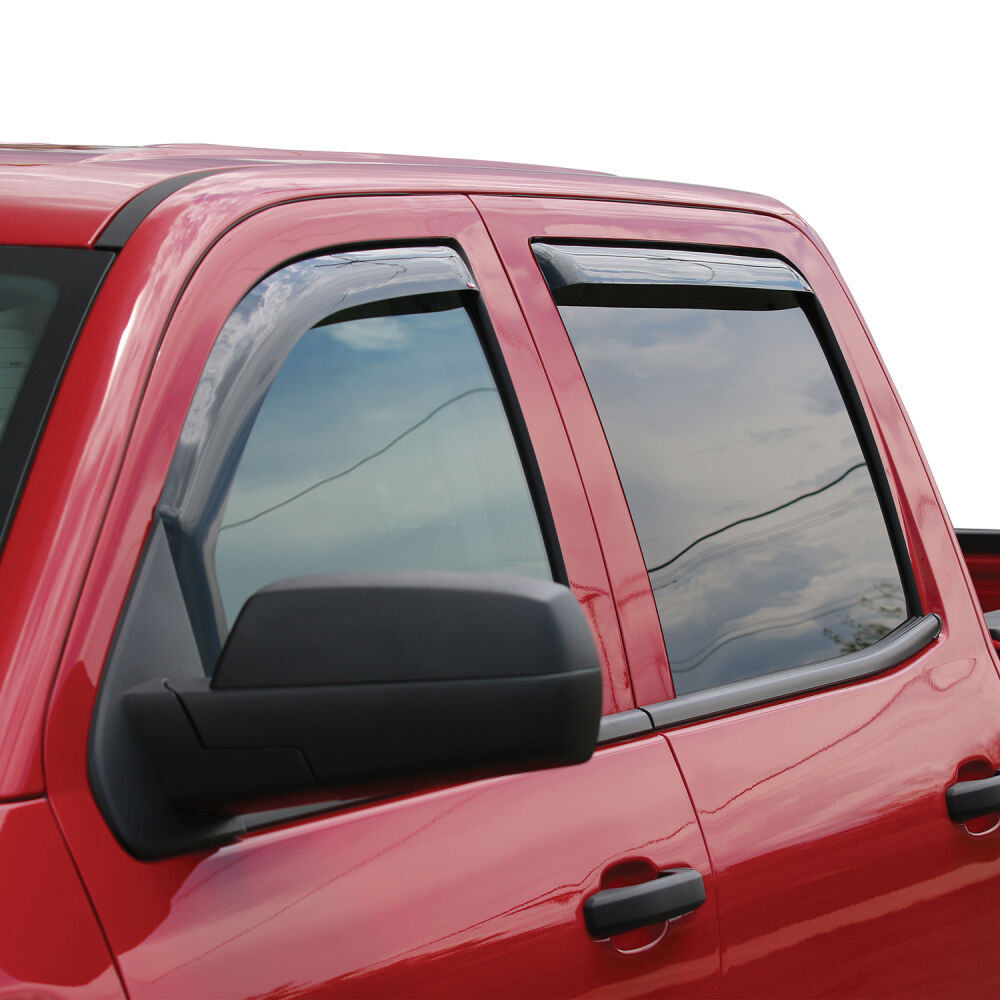 Upgrade Your Ride with Westin Matte In-Channel Wind Deflector 4pc
