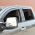 Upgrade Your Ride with Westin Matte In-Channel Wind Deflector 4pc