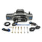 Westin SuperWinch SX10SR Winch Midnight Black 12V 10000lbs with Synthetic Rope