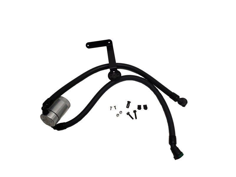 J&LJ&L 2011 - 2023 Ford F - 150 2.7L/3.5L/5.0L Passenger Side Oil Separator 3.0 - Clear Anodized