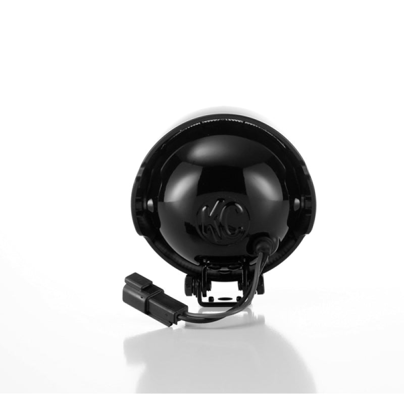 KC HiLiTESKC HiLiTES Rally 400 4in. Round Halogen Light 55w Spread Beam (Single) - Black