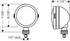 KC HiLiTESKC HiLiTES Daylighter 6in. Halogen Light 100w Spot Beam (Pair Pack System) - Black SS