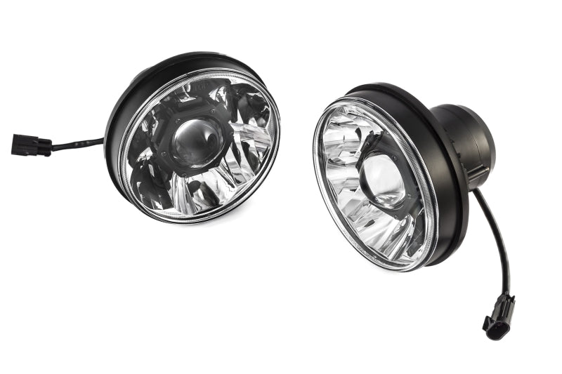 KC HiLiTESKC HiLiTES 07 - 18 Jeep JK (Not for Rubicon/Sahara) 7in. Gravity LED Pro DOT Headlight (Pair Pack Sys)