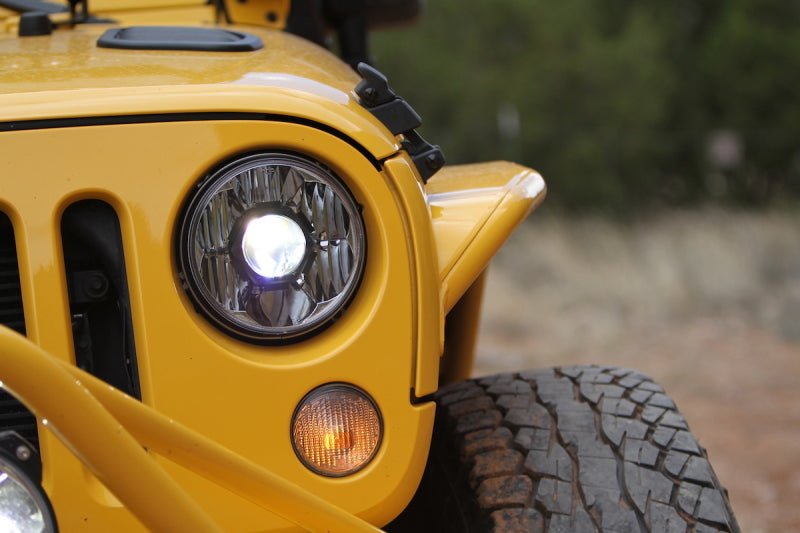 KC HiLiTESKC HiLiTES 07 - 18 Jeep JK (Not for Rubicon/Sahara) 7in. Gravity LED Pro DOT Headlight (Pair Pack Sys)