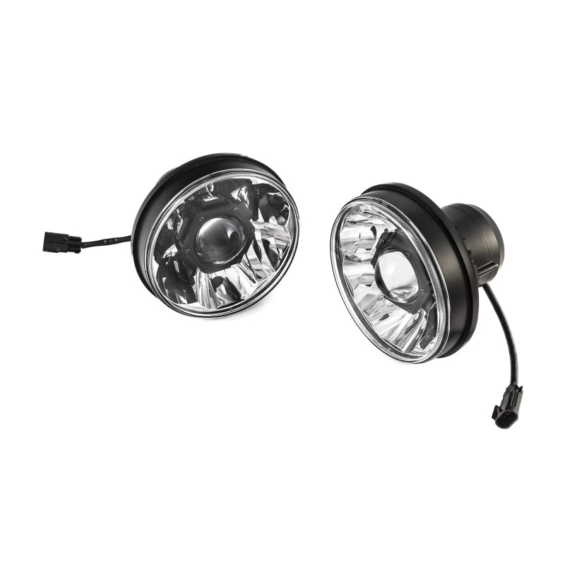 KC HiLiTESKC HiLiTES 07 - 18 Jeep JK (Not for Rubicon/Sahara) 7in. Gravity LED Pro DOT Headlight (Pair Pack Sys)