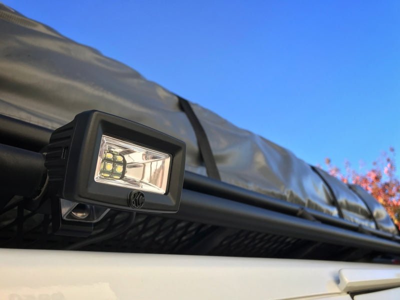 KC HiLiTESKC HiLiTES C - Series C2 LED 2in. Backup Area Flood Light 20w (Pair Pack System) - Black