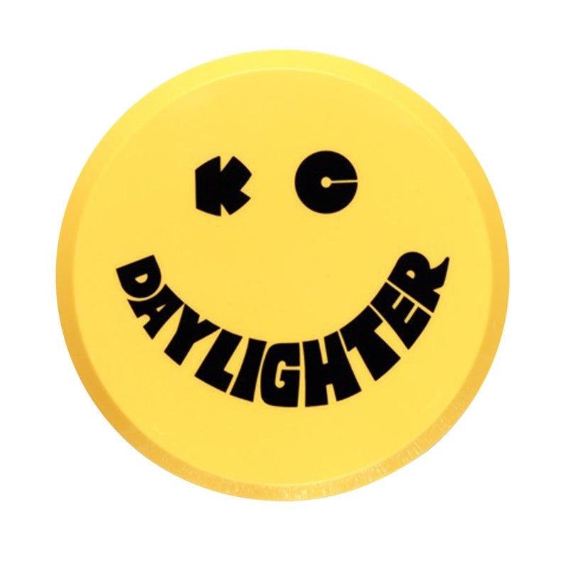 KC HiLiTESKC HiLiTES 6in. Round Hard Cover for Daylighter/SlimLite/Pro - Sport (Single) - Yellow w/Black Smile