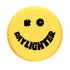 KC HiLiTESKC HiLiTES 6in. Round Hard Cover for Daylighter/SlimLite/Pro - Sport (Single) - Yellow w/Black Smile