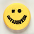 KC HiLiTESKC HiLiTES 6in. Round Hard Cover for Daylighter/SlimLite/Pro - Sport (Single) - Yellow w/Black Smile