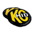 KC HiLiTESKC HiLiTES 8in. Round Soft Cover HID (Pair) - Black w/Yellow Brushed KC Logo