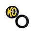 KC HiLiTESKC HiLiTES 8in. Round Soft Cover HID (Pair) - Black w/Yellow Brushed KC Logo