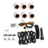 KC HiLiTESKC HiLiTES Cyclone V2 LED - Rock Light - 6 - Light System - Amber - 5W Flood Beam