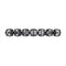 KC HiLiTESKC HiLiTES Universal 45in. Pro6 Gravity LED 7 - Light 140w Combo Beam Light Bar (No Mount)
