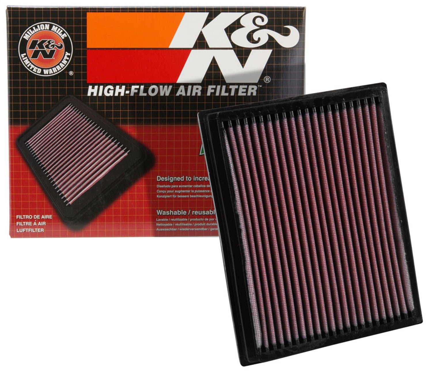 K&NK&N Filters 33 - 2914 Air Filter Fits 06 - 11 B200