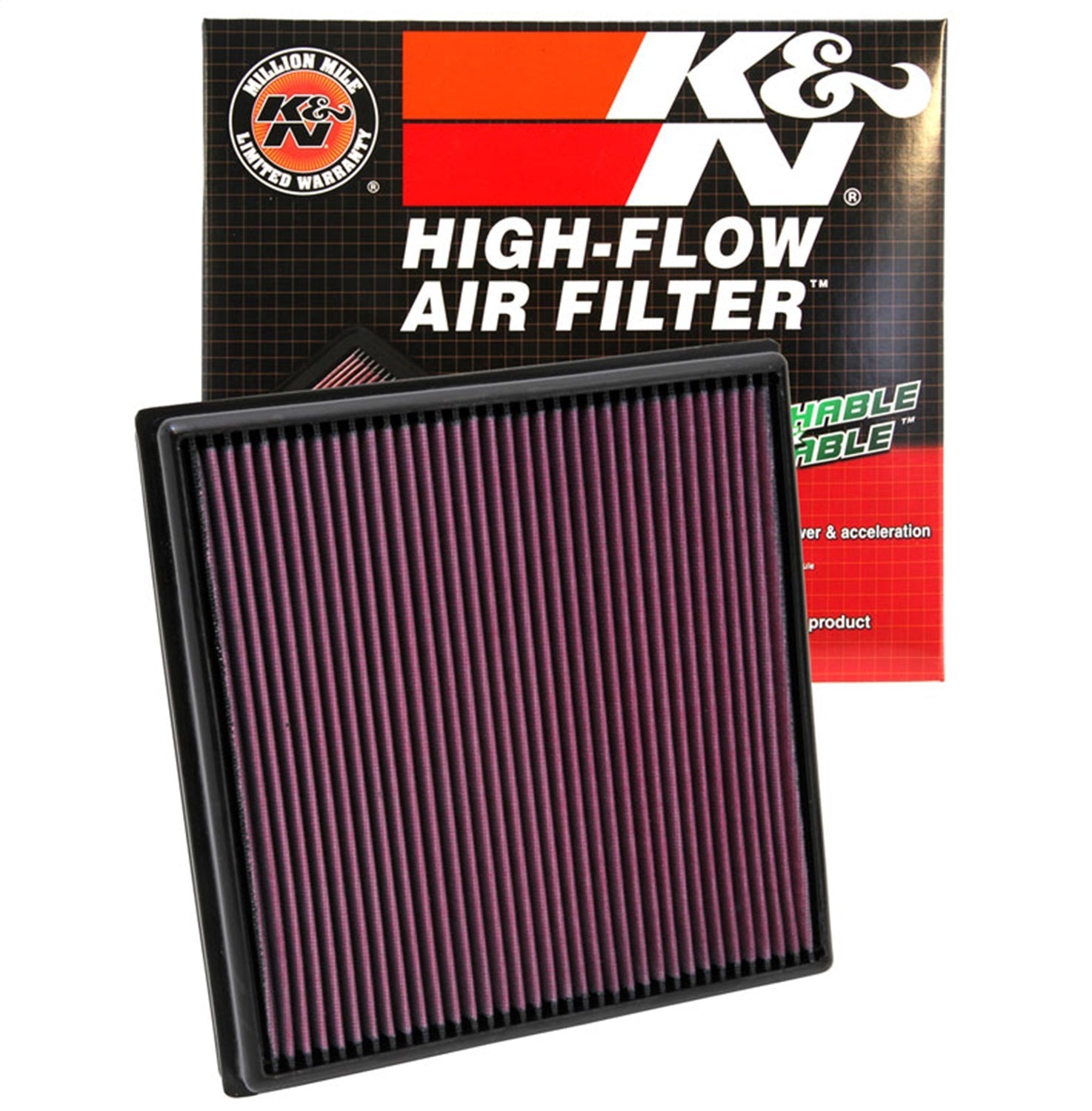 K&NK&N Filters 33 - 2966 Air Filter Fits 11 - 17 Cascada Cruze Cruze Limited Verano