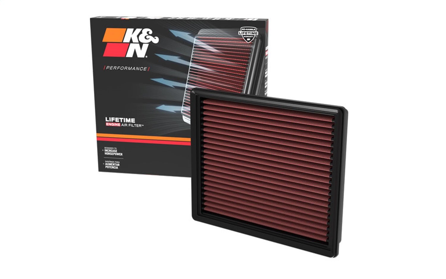 K&NK&N Filters 33 - 5129 Air Filter Fits 22 - 24 Sequoia Tundra