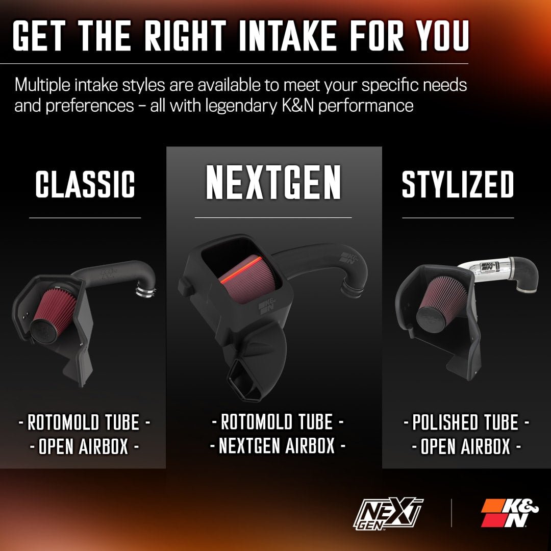 K&NK&N Cold Air Intake | Fits 2009 - 2023 Dodge Ram 1500 5.7L | 50 - 1561