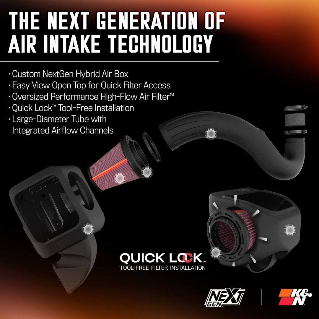 K&NK&N Cold Air Intake | Fits 2013 - 2021 Dodge Ram 1500 3.6L | 50 - 1564
