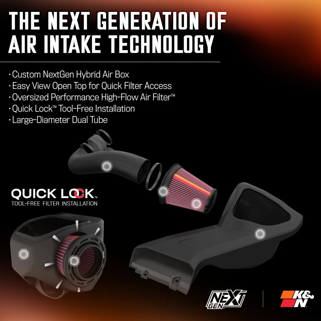 K&NK&N Cold Air Intake | Fits 2015 - 2020 Ford F150 5.0L | 50 - 2591