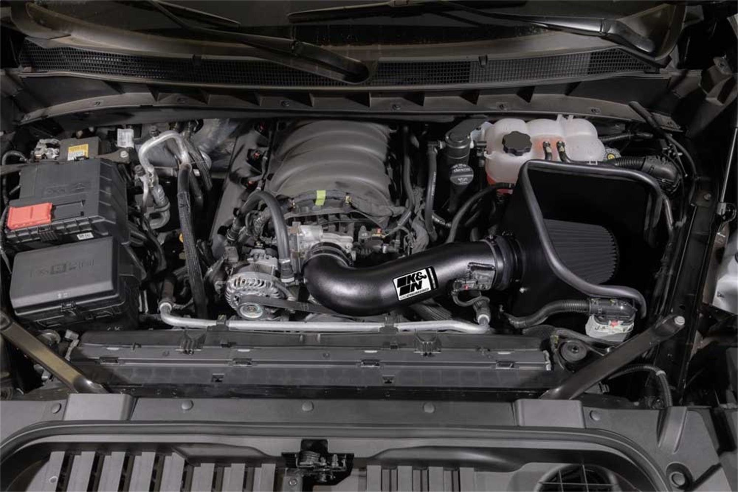 K&NK&N Filters Dry Flow Cold Air Intake | Fits 2019 - 2023 Chevrolet Silverado GMC Sierra 1500
