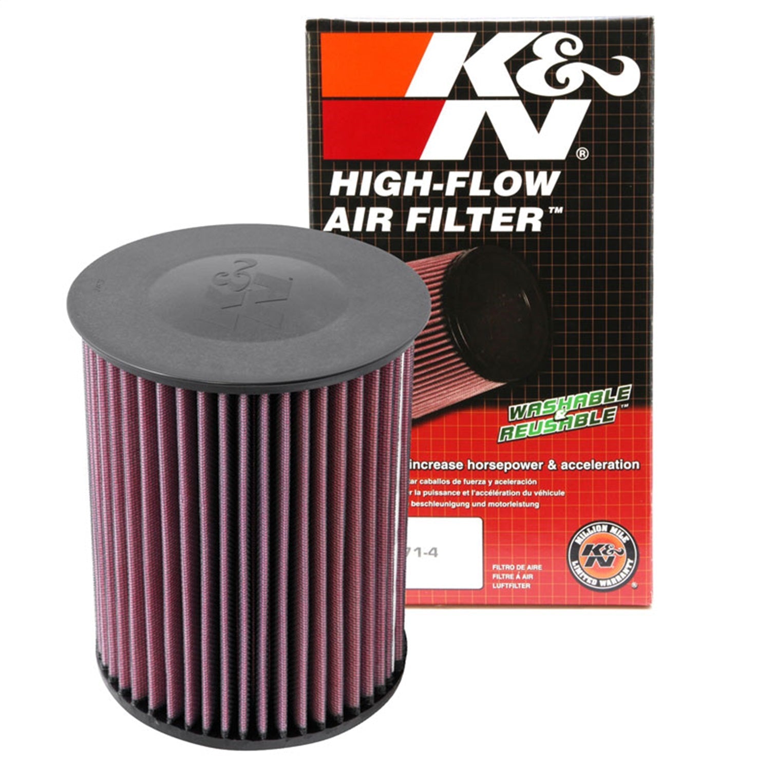 K&NK&N Filters E - 2993 Air Filter Fits C - Max Escape Focus MKC Taurus Transit Connect