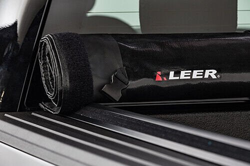 LEER GroupLeer SR250 Soft Rolling Tonneau Cover | For 2011 - 2018 Ram 1500 2500 3500 2019 Ram 1500 Classic | 6ft 4in Bed