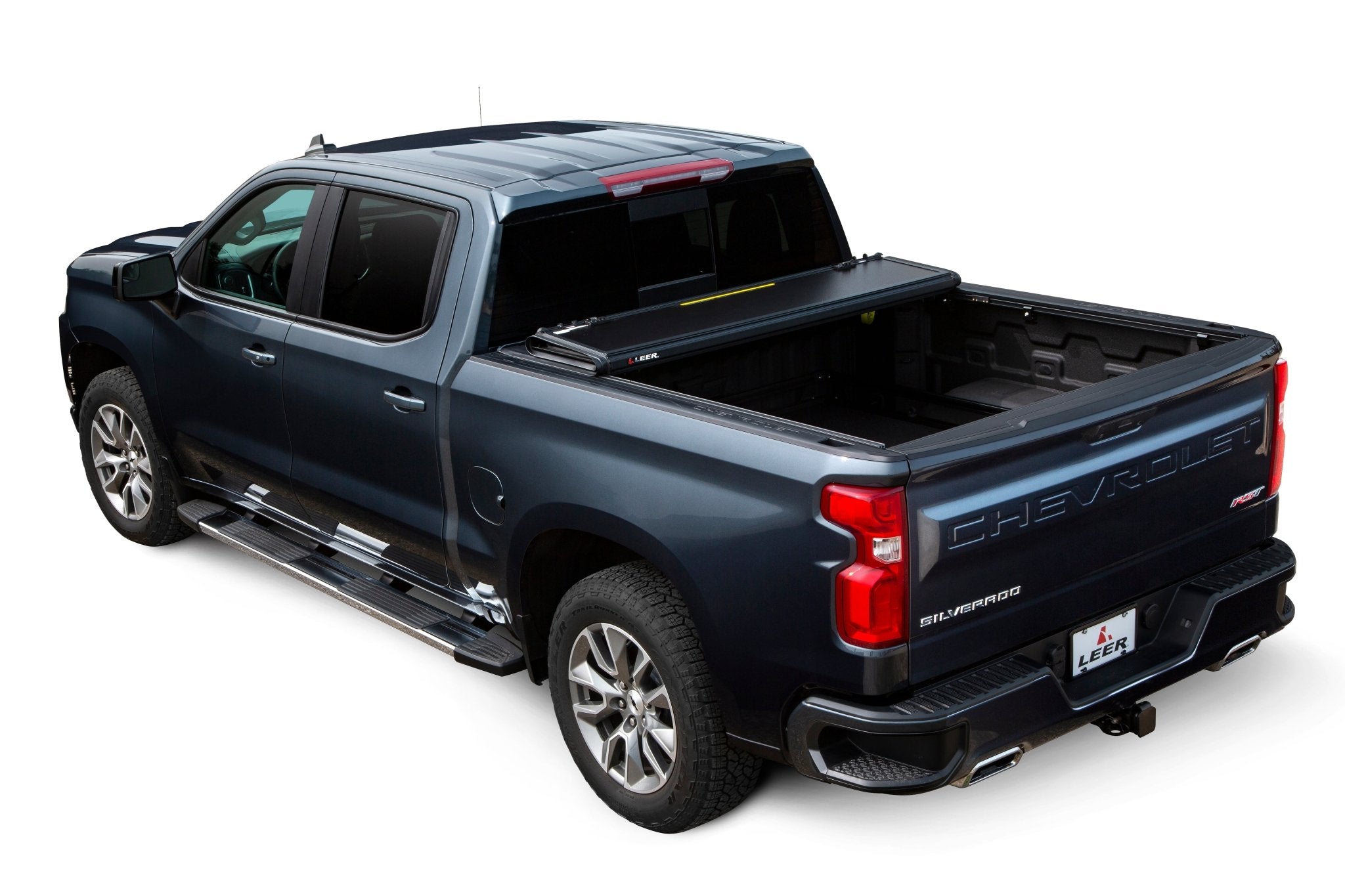 LEER GroupLeer 650169 LEER HF650M Hard Quad - Folding Tonneau Cover Fits 15 - 23 F - 150